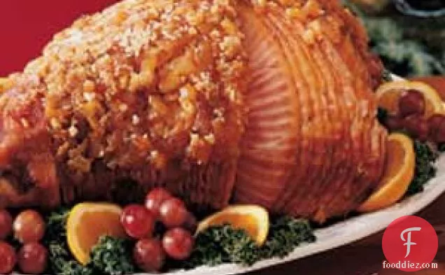 Holiday Ham with Pineapple