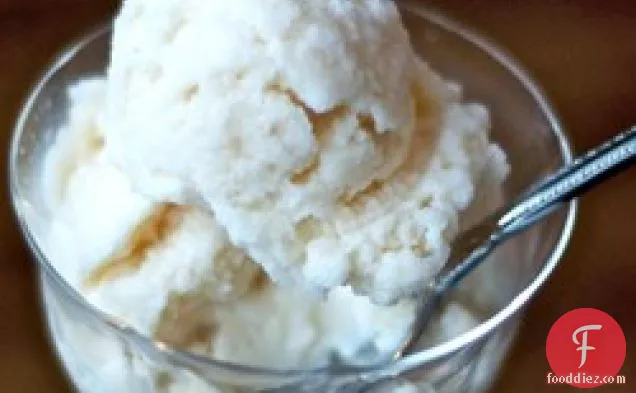 आसान बर्फ़ आइसक्रीम