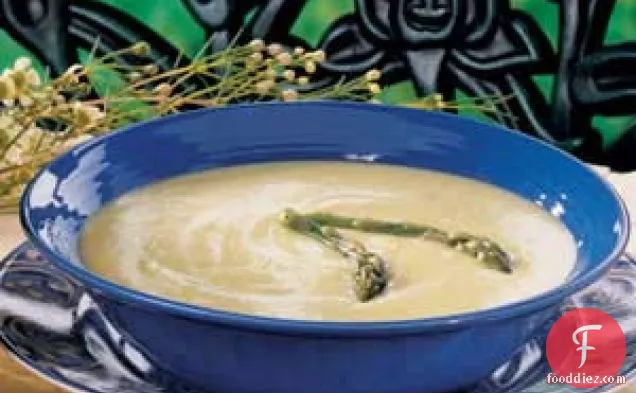 Asparagus Brie Soup