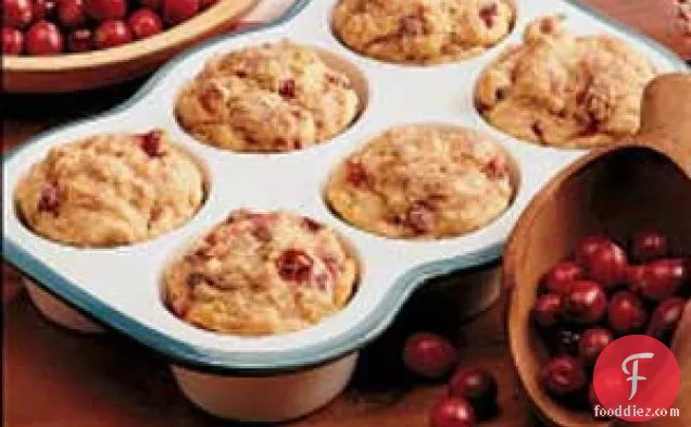 Cranberry Sweet Potato Muffins