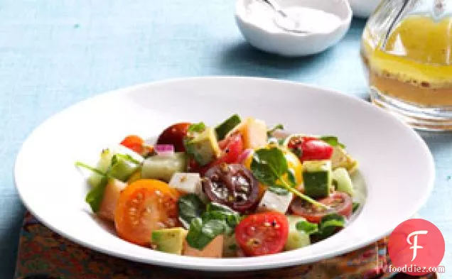Summertime Tomato-Melon Salad