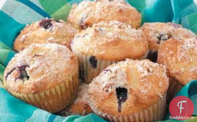 नींबू ब्लूबेरी Muffins