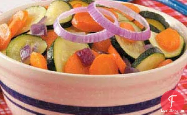 Sautéed Carrots and Zucchini