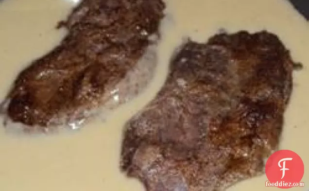 Creole Pan-Fried Flat Iron Steak