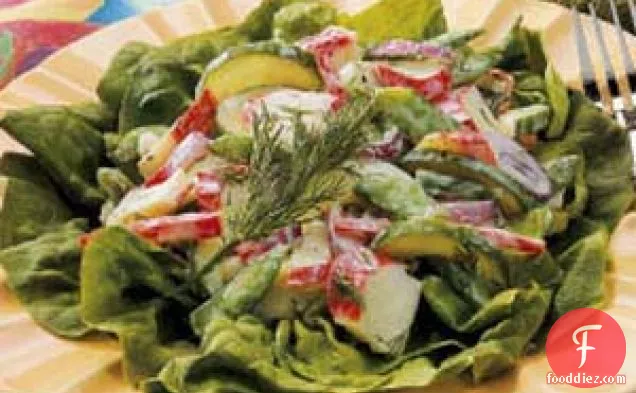Dilled Crab Salad
