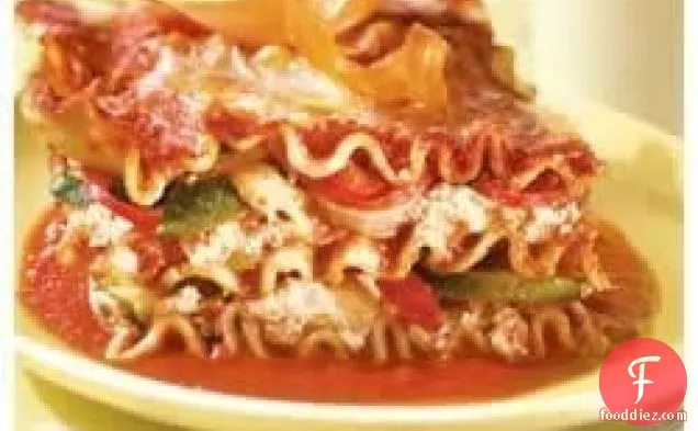 Veggie No Boiling Lasagna