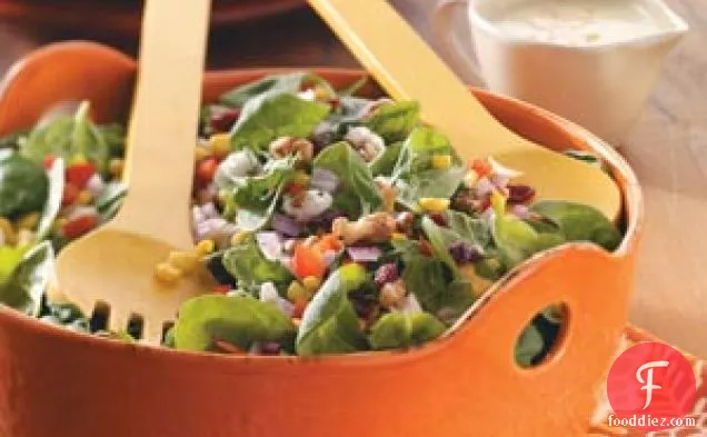 Corn and Spinach Salad
