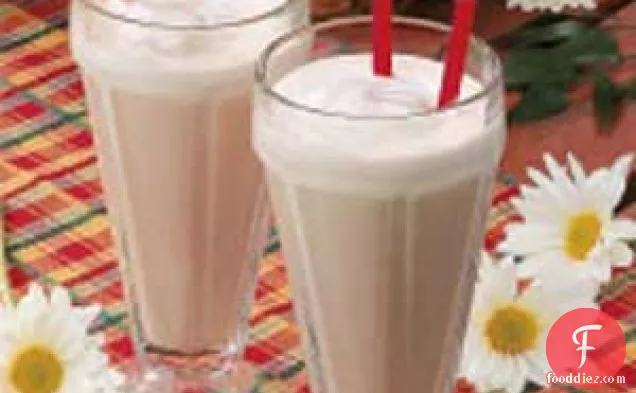 Frosty Chocolate Malted Shakes