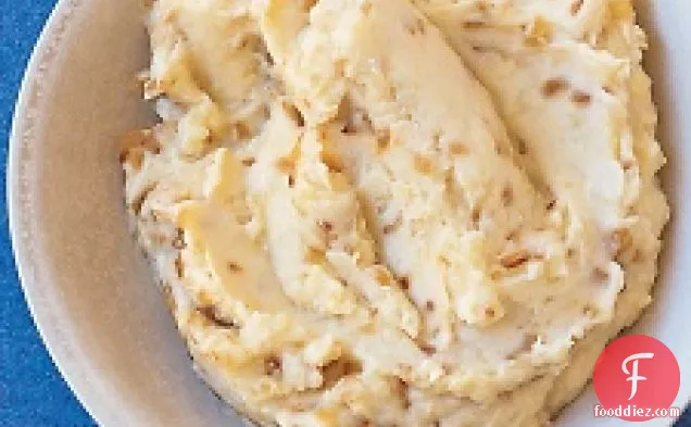 Mashed Potatoes With Caramelized Onions