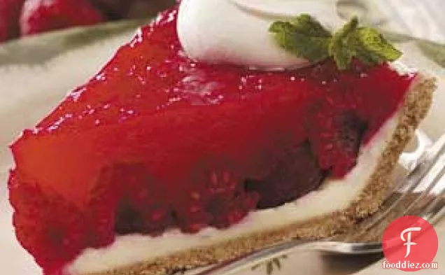 Raspberry Patch Cream Pie