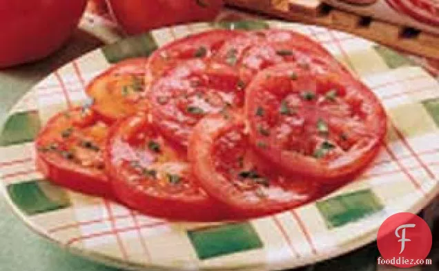 Simple Marinated Tomato Salad