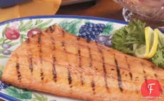 Maple-Glazed Grilled Salmon