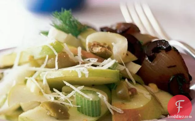 Pan-Roasted Shallots with Olives and Sage