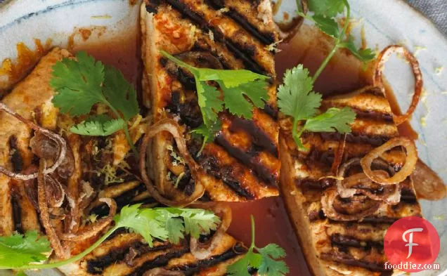 Grilled Tofu With Crispy Shallots Recipe