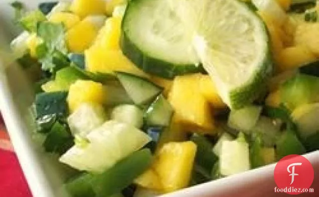 Cucumber-Mango Salsa