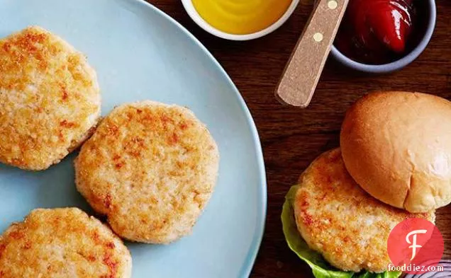 चिकन बर्गर