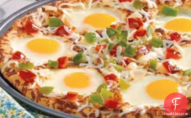 Sunny-Side-Up Pizza