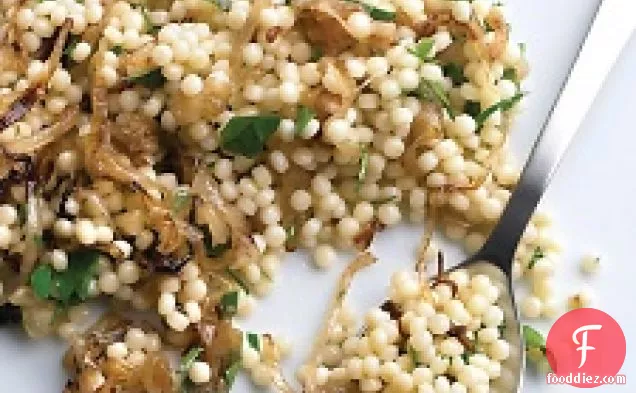 Israeli Couscous With Parsley And Shallots