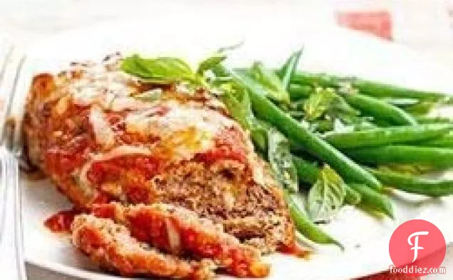 Mini Meat Loaves with Green Beans
