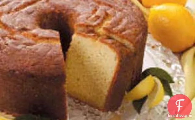 नींबू-छाछ पाउंड केक