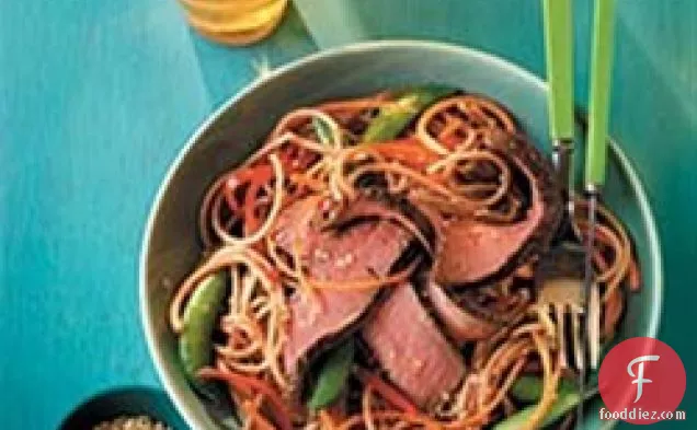 Grilled Steak and Asian Noodle Salad