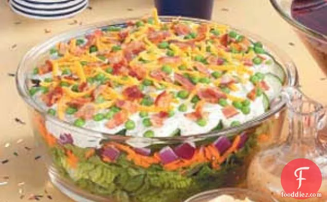 Layered Salad for a Crowd