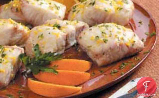 Red Snapper with Orange Sauce