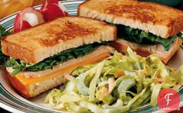 Grilled Turkey Sandwiches