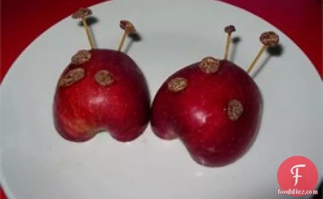 Apple Ladybug Treats