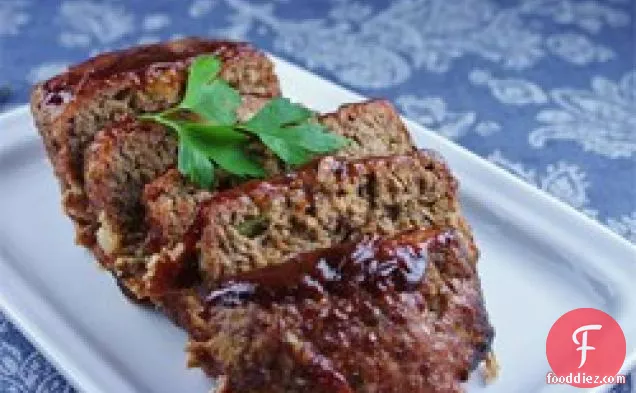 Grilled BBQ Meatloaf