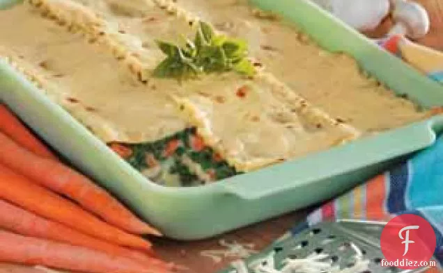 Spinach Vegetable Lasagna