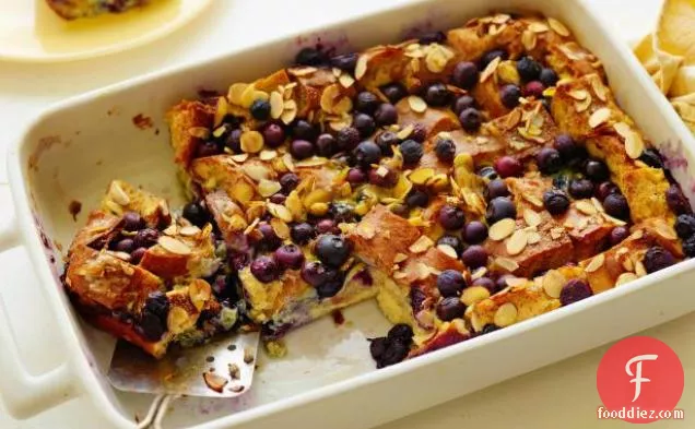 Blueberry Almond French Toast Bake