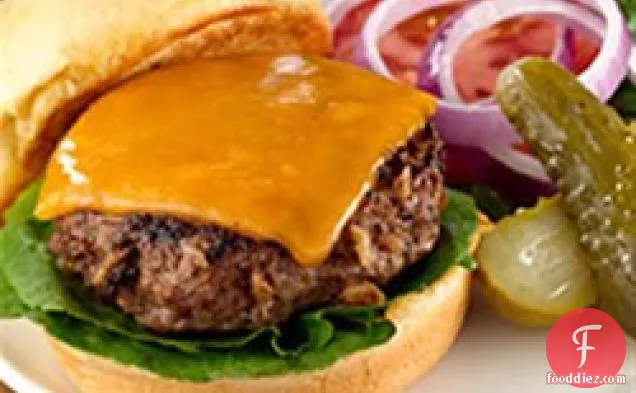 Savory Beefy Burgers