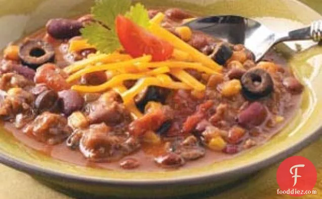 Three-Bean Taco Chili