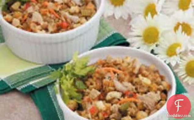 Clam Stuffing Bake