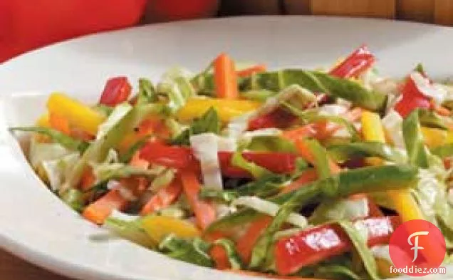 Healthy Colorful Coleslaw