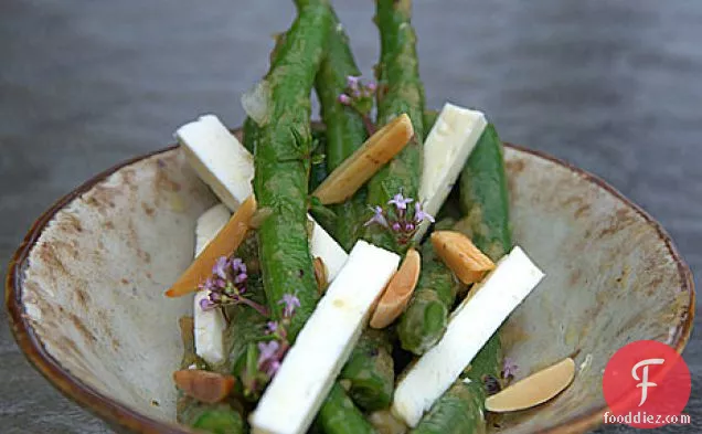 Green Bean And Feta Salad In A Shallot Vinaigrette