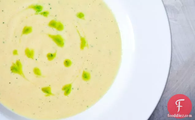 Cold Corn And Golden Beet Soup
