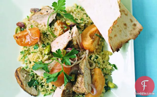 Couscous Salad with Chicken and Apricots