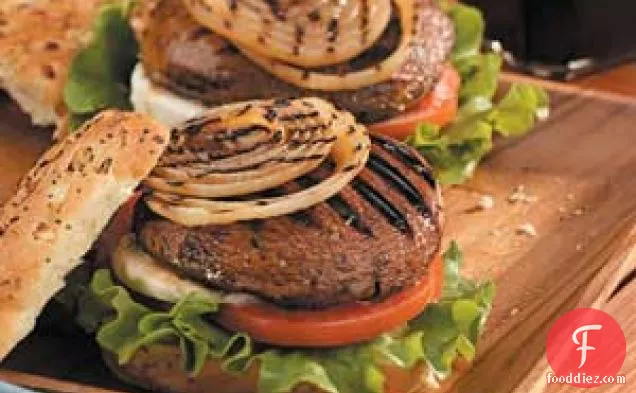 Portobello Mushroom Burgers