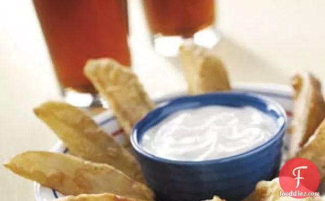 Beer-Battered Potato Wedges