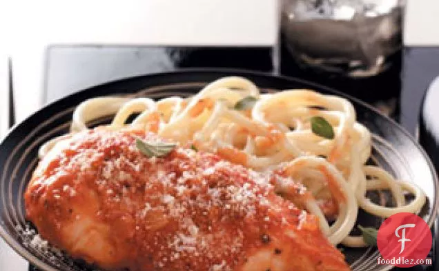 Saucy Parmesan Chicken