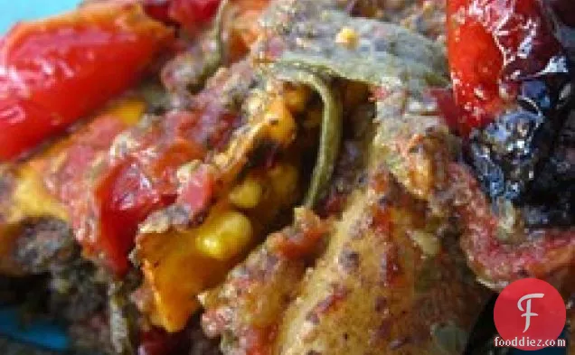 ब्रिअम (टमाटर सॉस में ग्रीक मिश्रित सब्जियाँ)