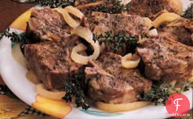 Slow-Cooked Lamb Chops