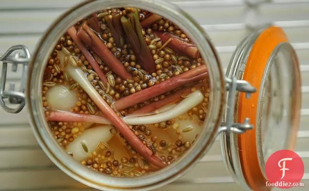 Sweet & Spicy Pickled Ramps