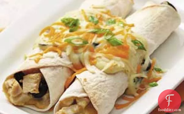 Makeover Chicken Cheese Enchiladas