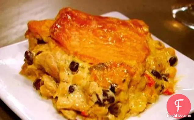 Sunny's Southwestern Chicken Pot Pie