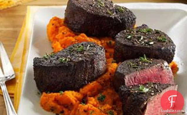 Cocoa-Crusted Beef Tenderloin