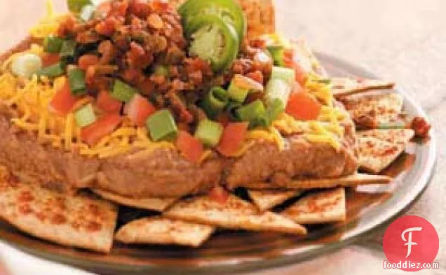 Refried Bean Nachos