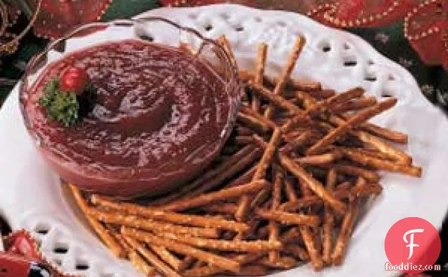 Ruby-Red Pretzel Dip